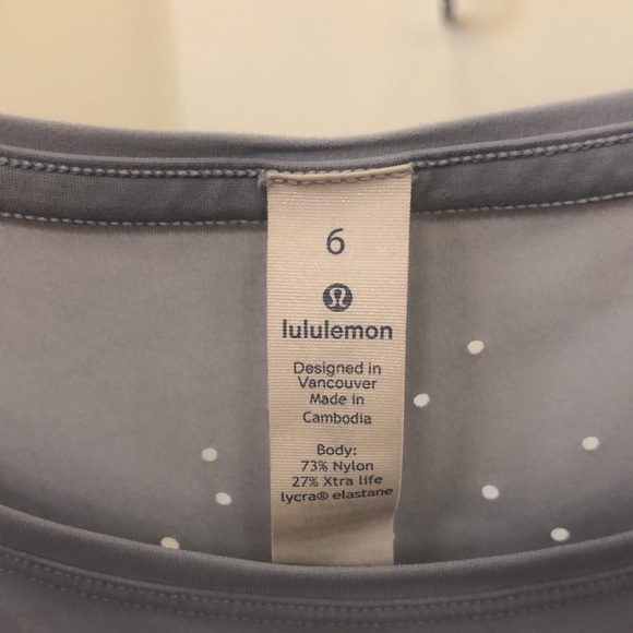 Lululemon Breathable Baby Blue Tank - Picture 3 of 3